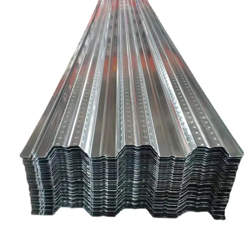 0.8mm Metal building Material Galvanized Flooring Slap Corrugated Decking Steel Sheet