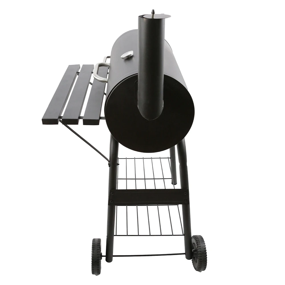 wholesale commercial vertical backyard twins offset charcoal smoker bbq grill