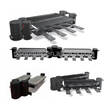 8-Person Raclette with Reversible Aluminum Grill