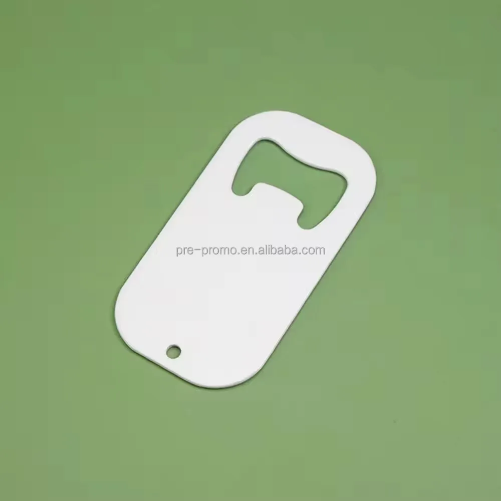 Wholesale Dog Tag Sublimation Blank Bottle Opener Custom Red Wine Bottle Opener Stainless Steel  Beer Bottle Opener