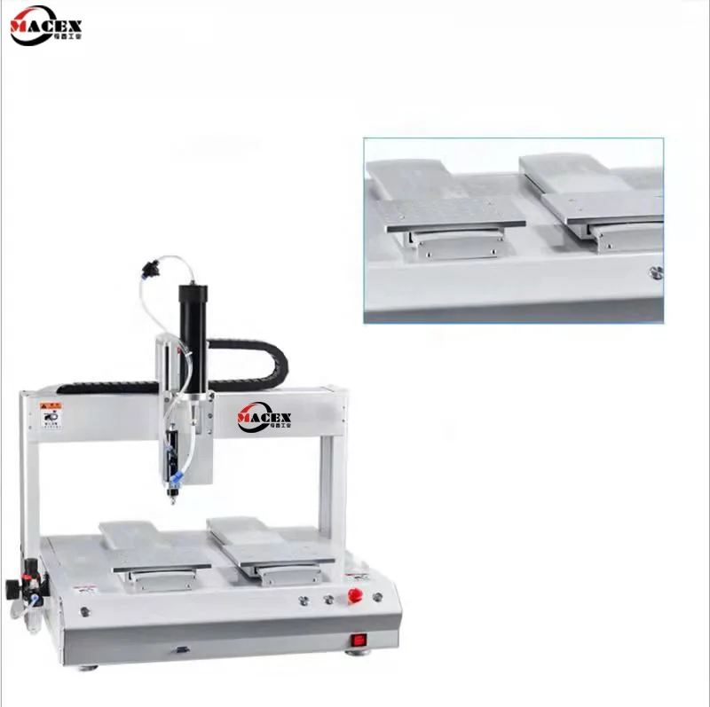 MACEX-Automatic glue dispensing machine-Double Head Silica Gel Dispenser for PCB,LCD