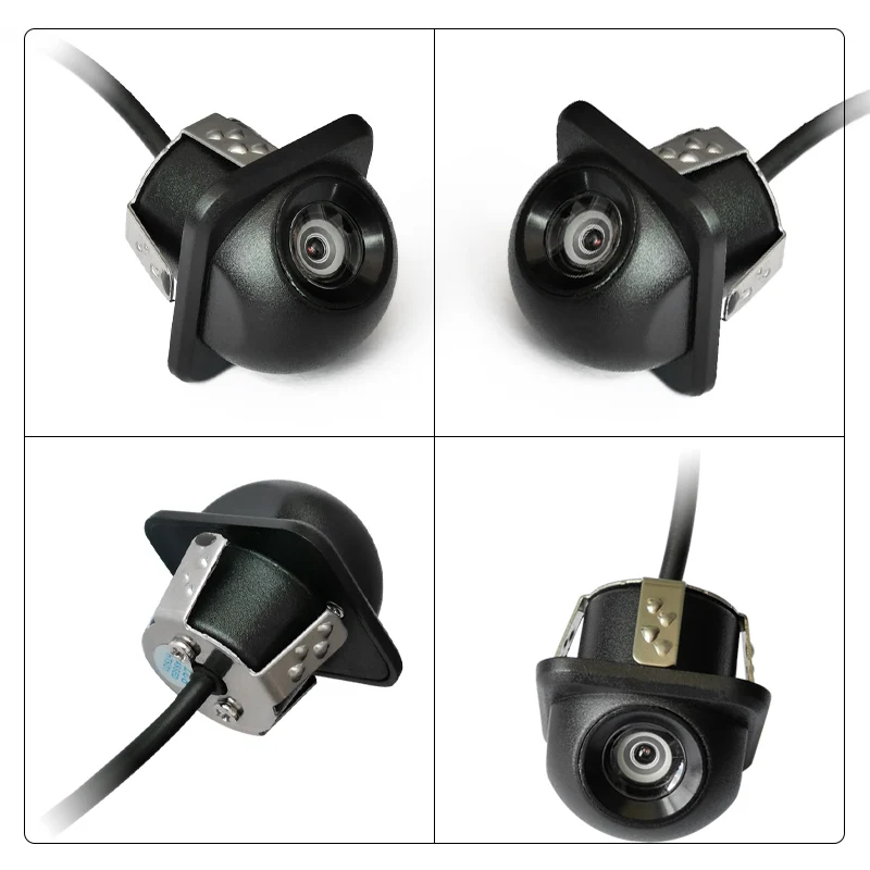 Small straw hat HD waterproof night vision reversing camera night vision car camera