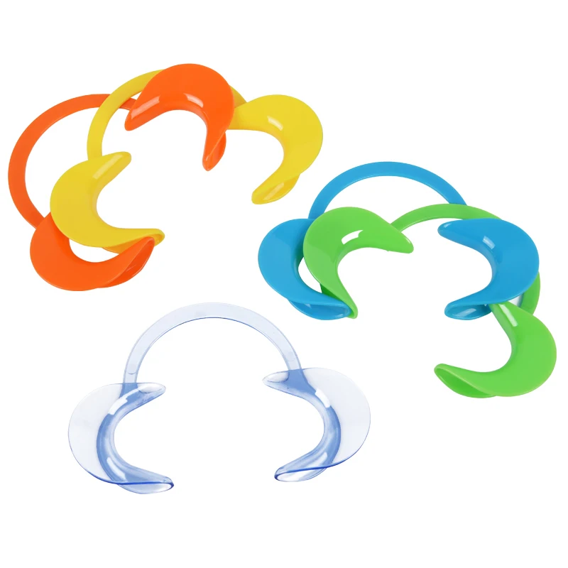 Hot Selling Wholesaler Disposable Teeth Whitening Plastic Mouth Opener Tooth Bleaching Cheek Retractor Teeth Cleaning Mouth Gap