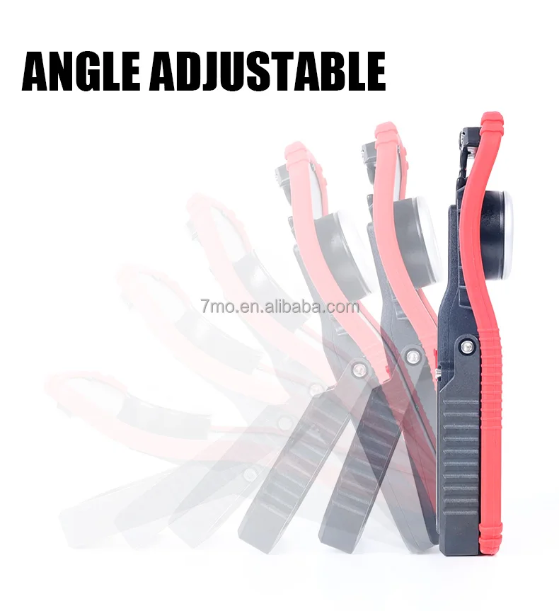 7mo High quality Handheld Portable Rotating Car Work Light Magnet COB LED Working Searchlights