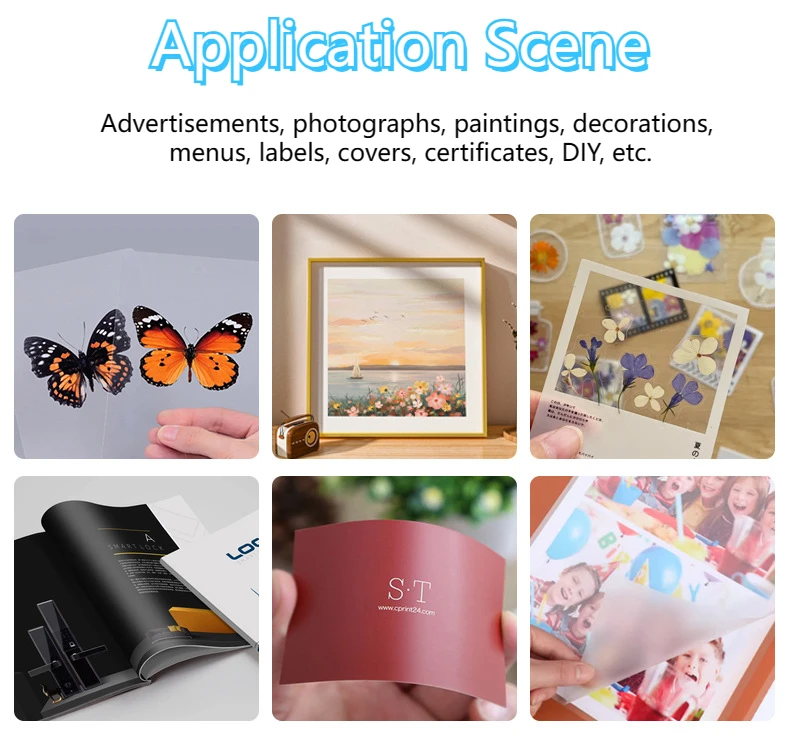 Manufacturer Transparent  bopp laminating film clear bopp laminated film