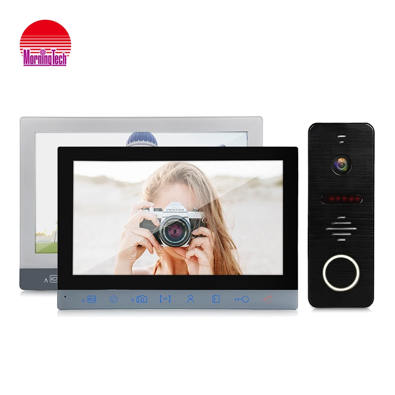 CVBS фото рамки обнаружения движения вилла телефон видео домофон системы Камара vidio дверные звонки