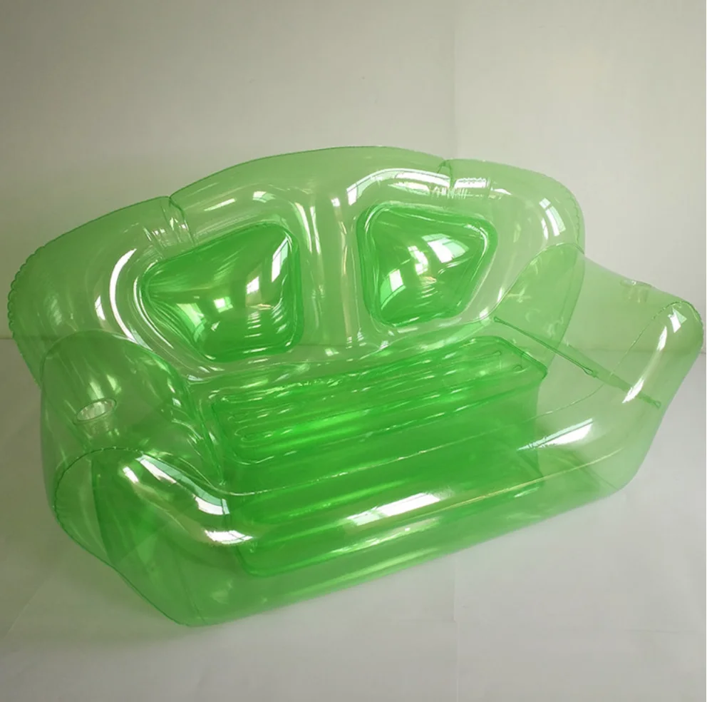 High Quality Inflatable Air Camping Sofa Bed For Outdoors Living Room Folding Double Seat Inflatable Sofa