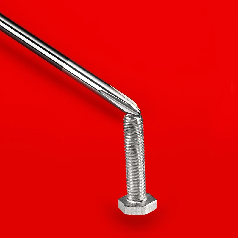 Promotional Precision Screwdriver Plastic Rubber Handle Straight Manual Torque Phillips Screw Driver