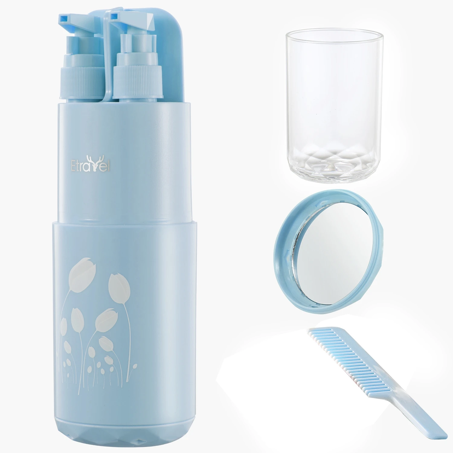 
 Портативная дорожная зубная щетка в виде капсулы, чашка, многофункциональная зубная чашка  