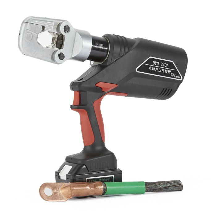 Ali baba online shopping sales 7 Tons crimper electric wire rope crimping tool for aluminum copper