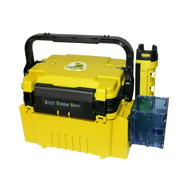 Wholesale Multifunctional Plastic Fishing Tackle Box Waterproof, Waterproof Fishing Tackle Storage Box