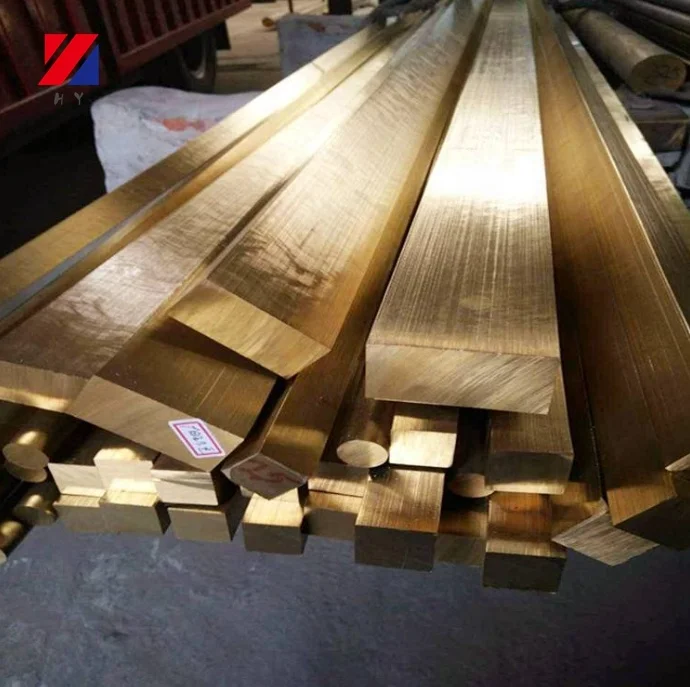 Wholesale Price Brass Flat  Square Rectangle Flat Bar Rod in Stock