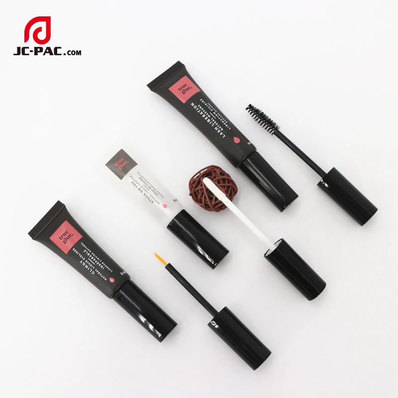 Small MOQ Transparent Lip gloss Tube Package Wholesale Cosmetics Lip Gloss Tubes 10ML Primer Applicator Make-up Base Container