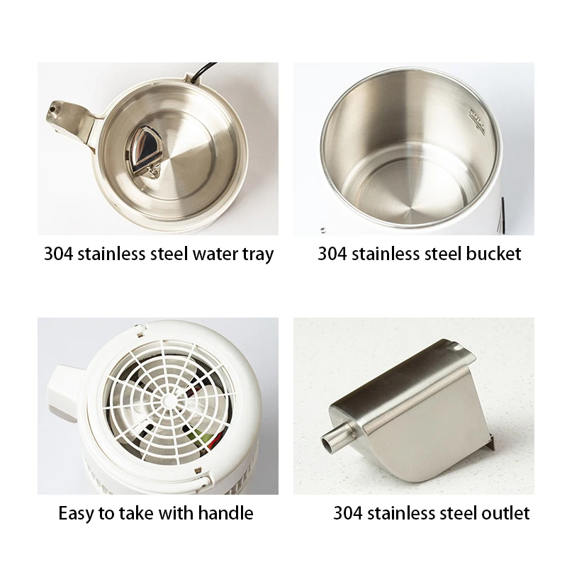 Hand-held air - cooled distiller can brew fine brandy distilled water