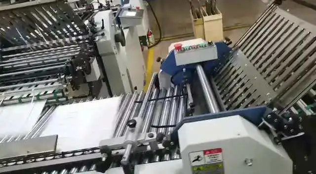 Large Format Automatic Feeding Paper Folding Machine Paper Folder Machine