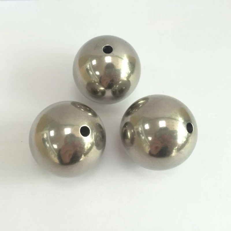 Wholesale OEM perforated drilled 25mm 25.4mm 1 inch stainless steel balls with hole
