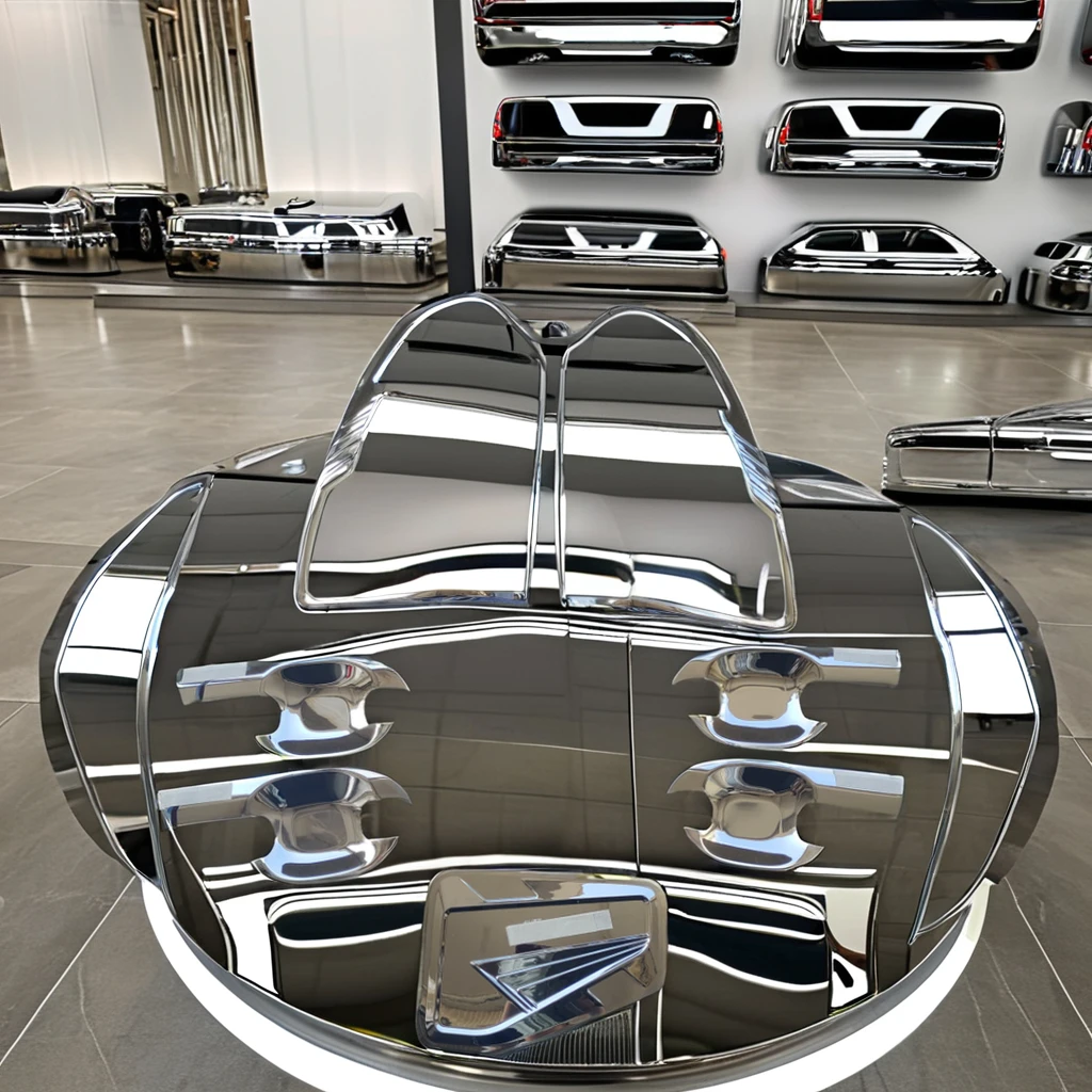 car abs accessories for  BT50 2021-2024  Pickup Truck Exterior Accessories Complete Set of ABS Cover Bumper in Chrome Color