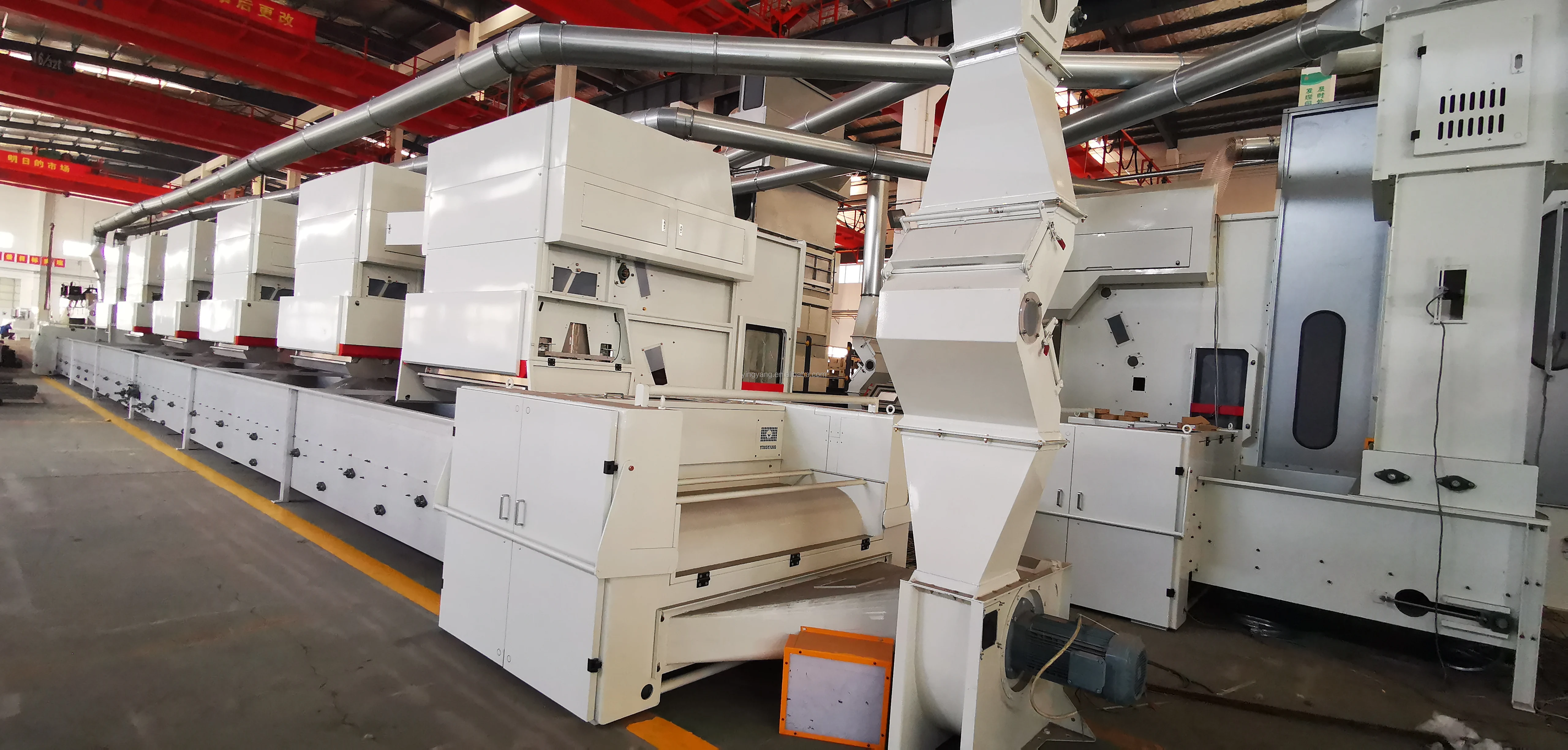 Ying Yang needle punched wool felt nonwoven production line needle punching machine fiber opener cross lapper machine