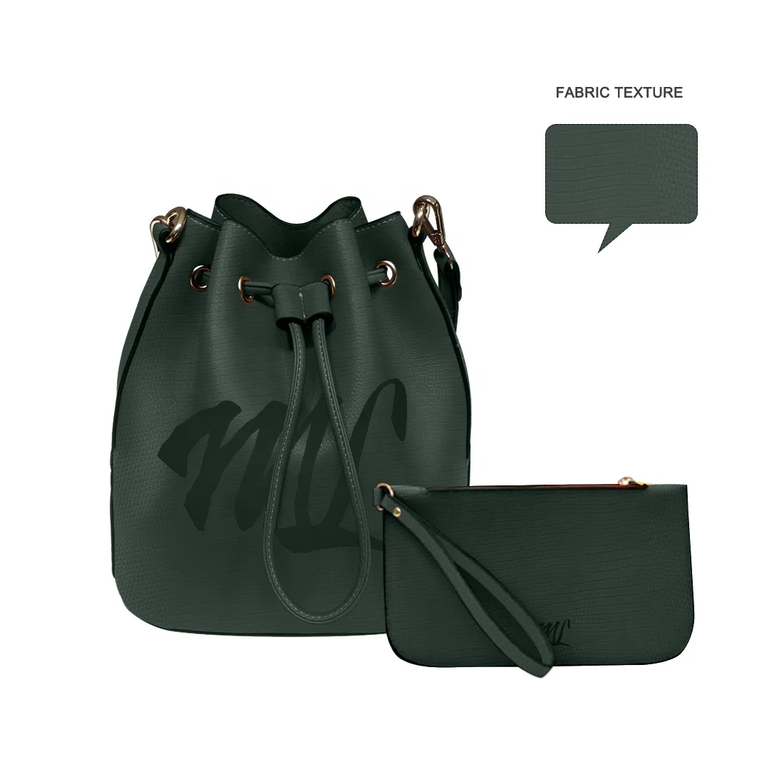 Лидер продаж, комплект из 2 предметов, по желанию заказчика полный печатью логотипа из Pu искусственной кожи, из искусственной кожи, сумка через плечо, женские сумки-мешки