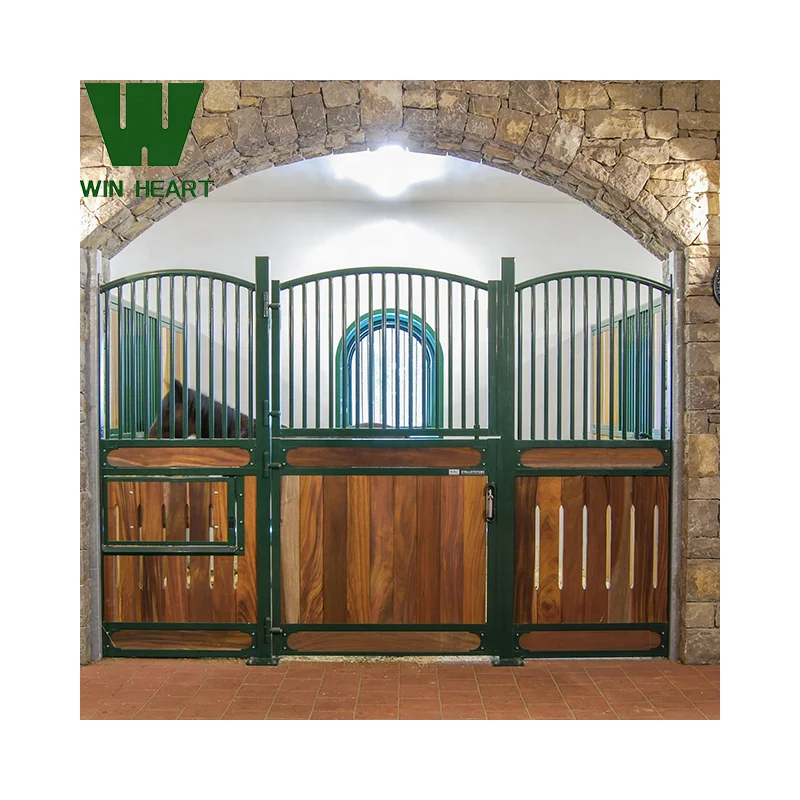 horsehmie horse box horse house Stables made of steel and wood
