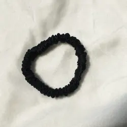 High Quality 1cm Width 100% Silk Hair Scrunchie Mulbery Silk Scrunchies For Hair
