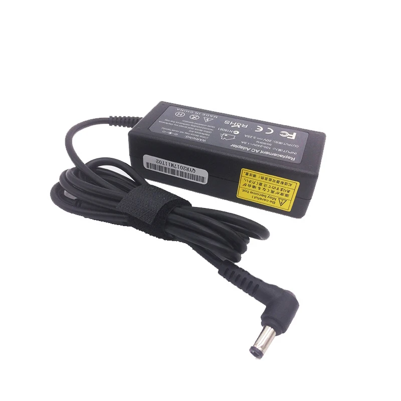 65W 20V 3.25A 5.5x2.5mm Laptop AC Power Adapter Charger for Lenovo IdeaPad 330s 320 100-15 B50-10 YOGA 710 510-14ISK