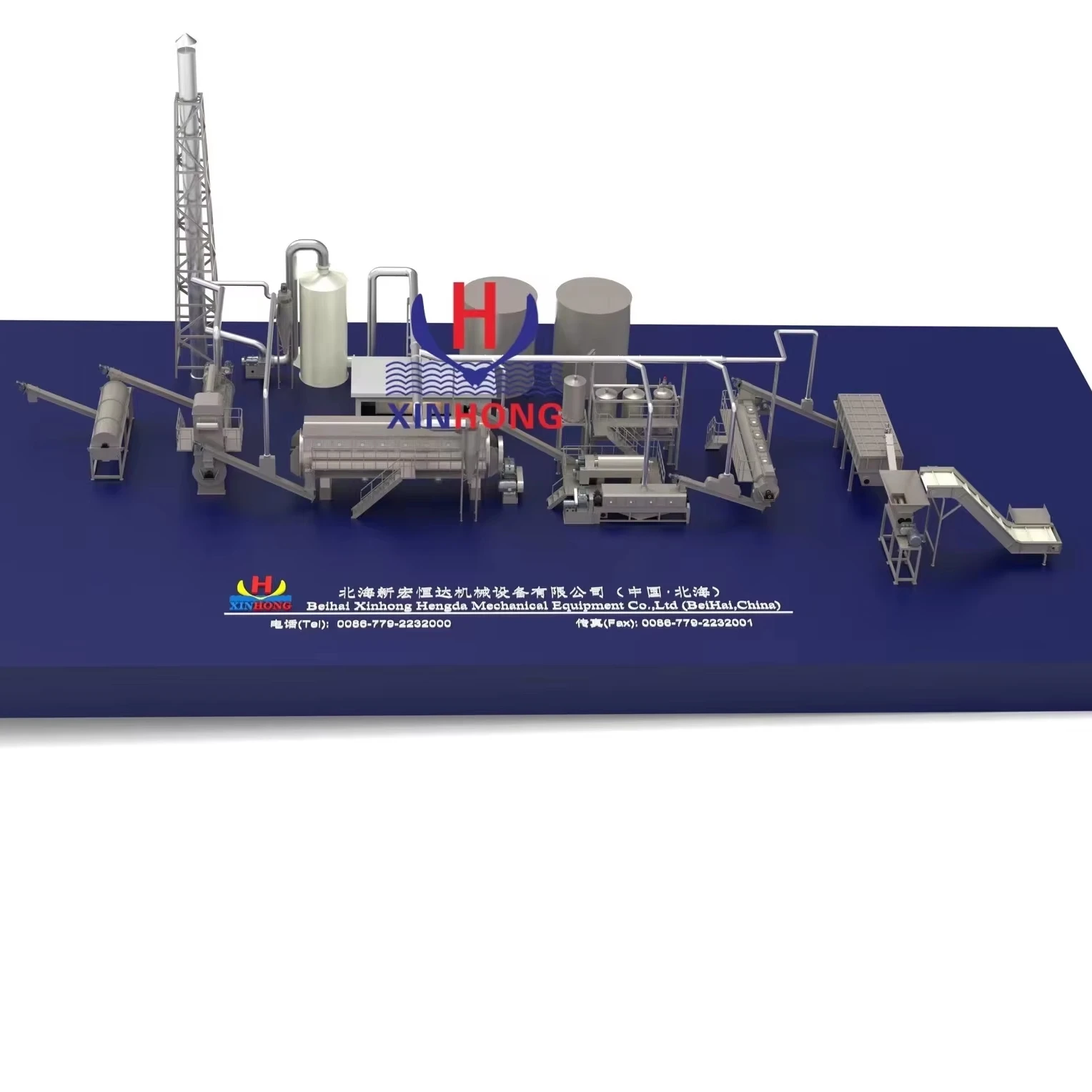 Industrial Meat and bone meal (MBM) for animal protein production equipment