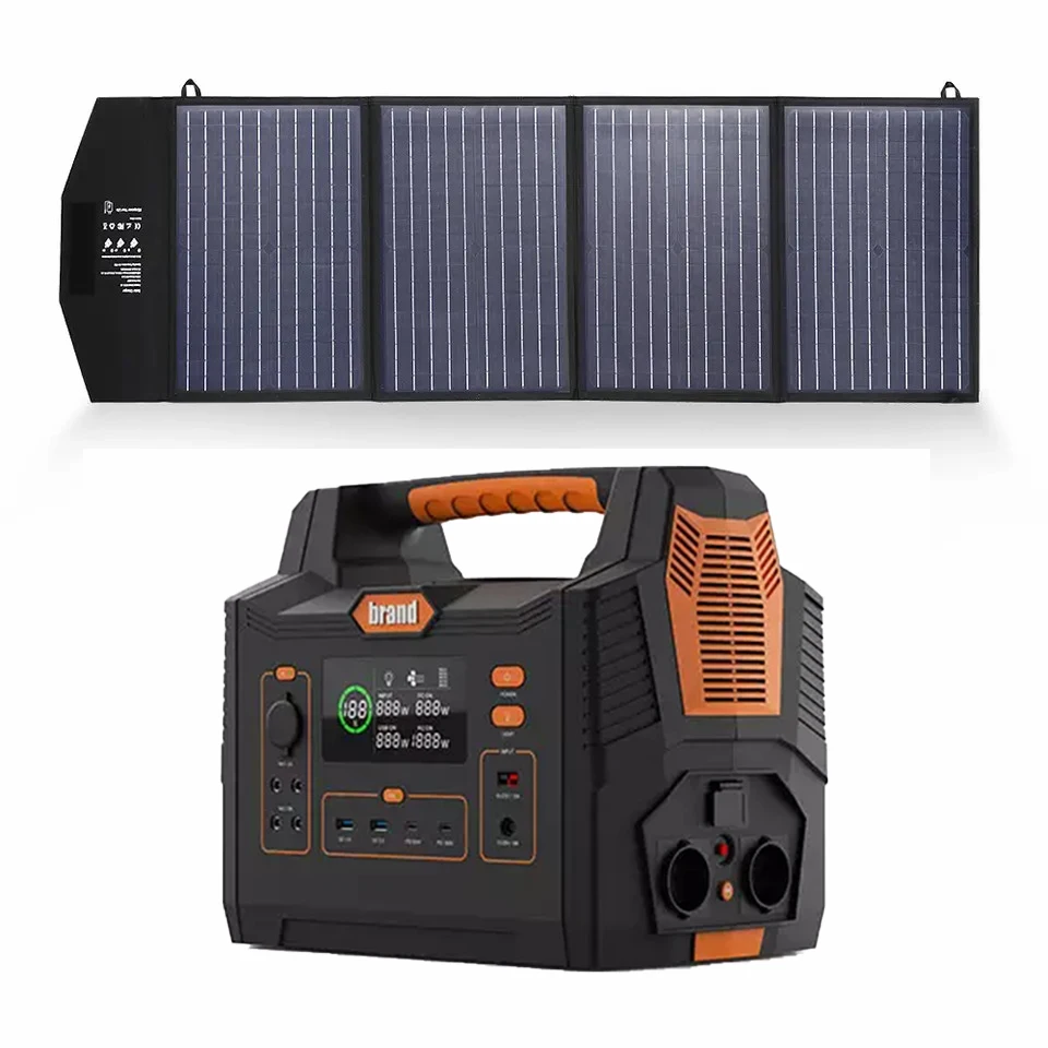 3000 watt portable power station solar power supply solar generator for outdoor camping