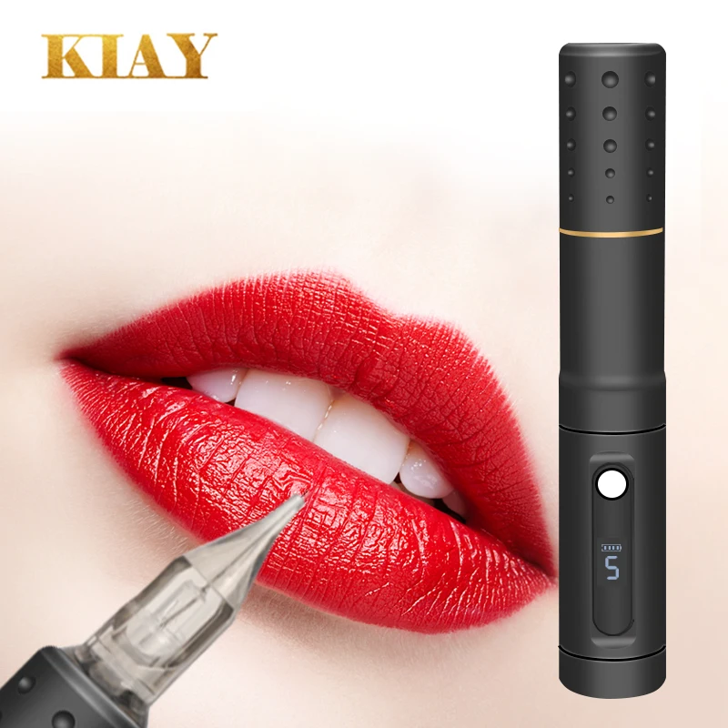 Free Custom Best Motor Wireless Tattoo Machine Permanent Makeup Machine For Ombre Brow Hair Strokes Scalp Micropigmentation