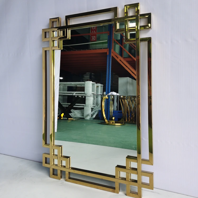 Wall hanging glass mirror for living room bedroom washroom