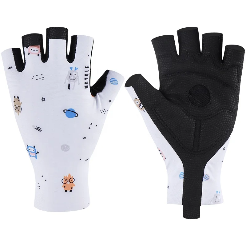 Cycling Gloves Bike Gloves Shock-Absorb padded half finger bike gloves
