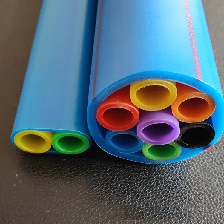 Открытый Microduct HDPE 4 способа 7 способ 12/8 12/10 14/10 16/12 мм расслоение микро-Канальные
