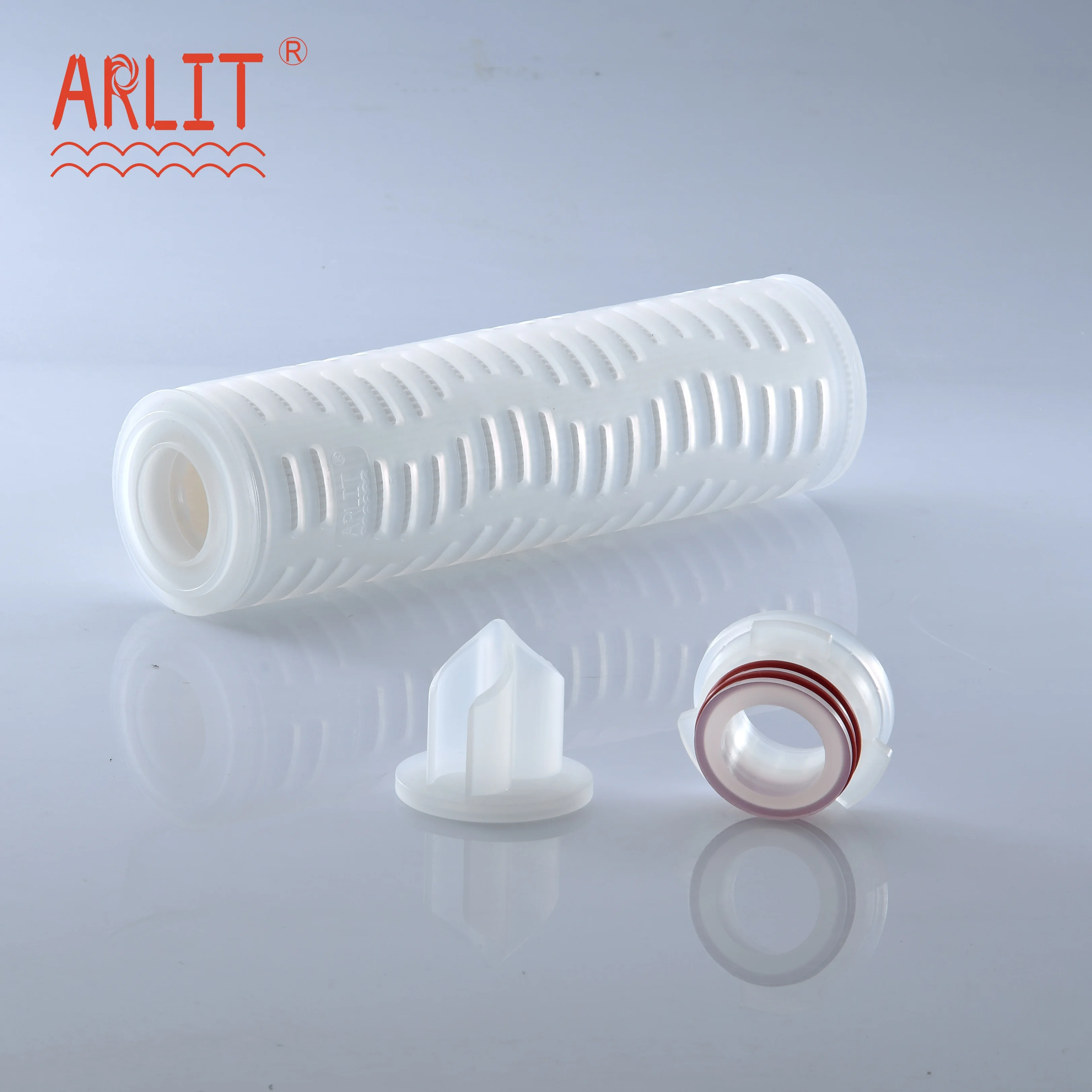 10 inches 10 Micron 69 mm PP Membrane Pleated Filter Cartridge Beverage Filter Medical liquid Filter