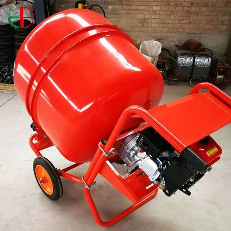 EB factory wholesale Concrete mixing equipment industrial dry powder mixing machine hand push concrete mixer