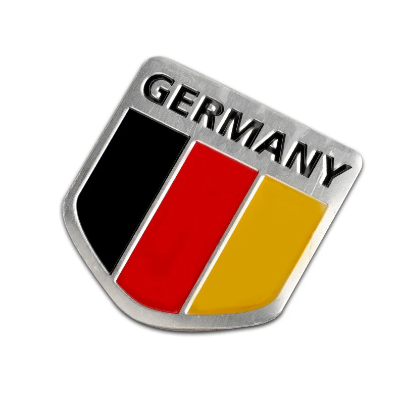 Many Nation flag metal car stickers on stock cheap price aluminum emblem Nation Flag Metal Car Stickers Aluminum Emblem