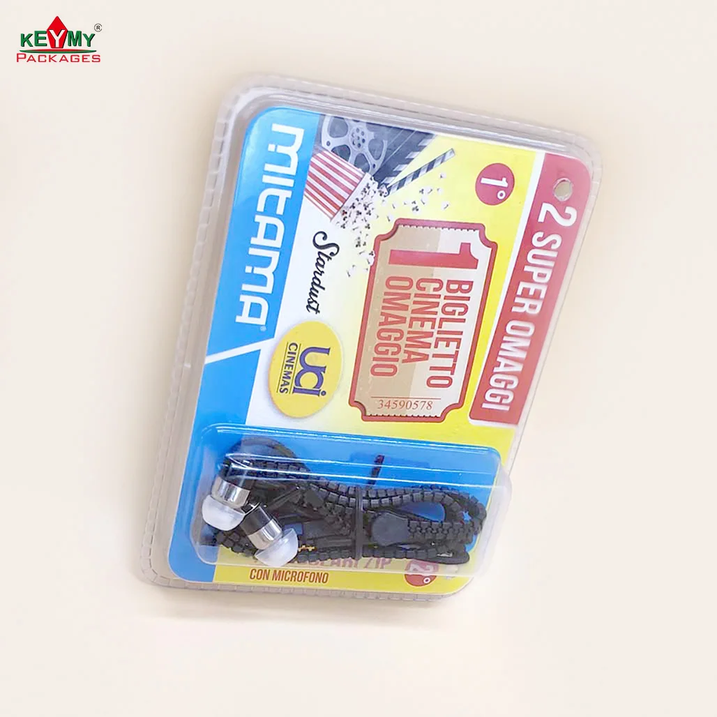 charger Blister packaging  phone cables charger packaging  with Paper