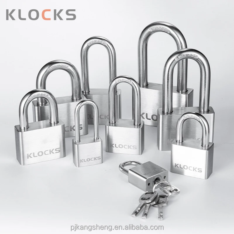  Klock 70 мм антирежущий Водонепроницаемый замок для ключей из нержавеющей стали с защитой от