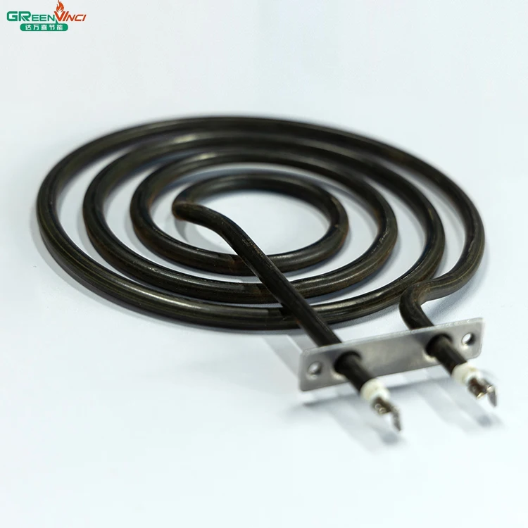 Davinci factory wholesale high quality circular tubular heating coil heating tube element for oven air fryer