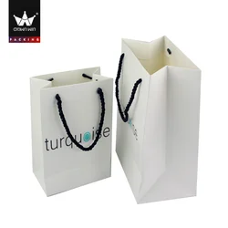 Custom sac emballage boxat necklaces paper gift box high quality macaron jewelry watch luxury box customized scented paper bags