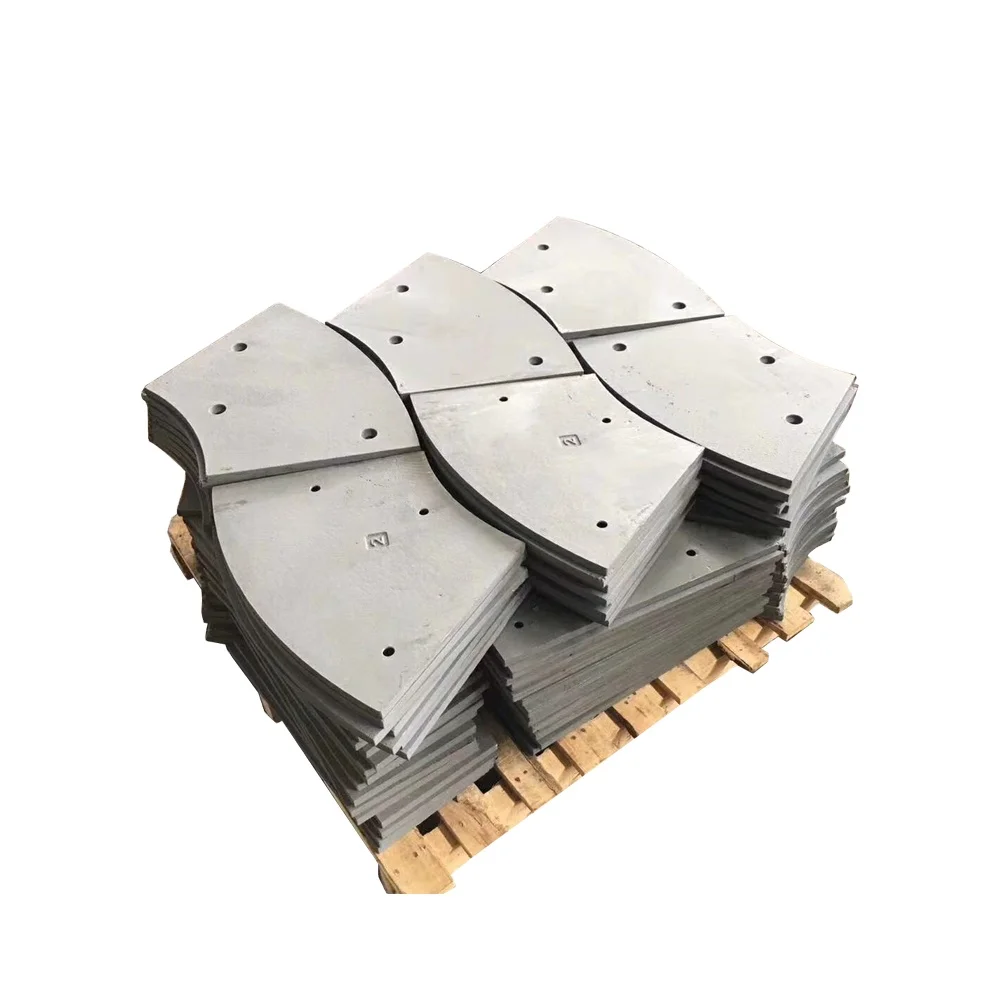 Suitable for Zoomlion mixing plant mixer arc liner plate oblique arc liner plate rhomboid trapezoid arc liner plate