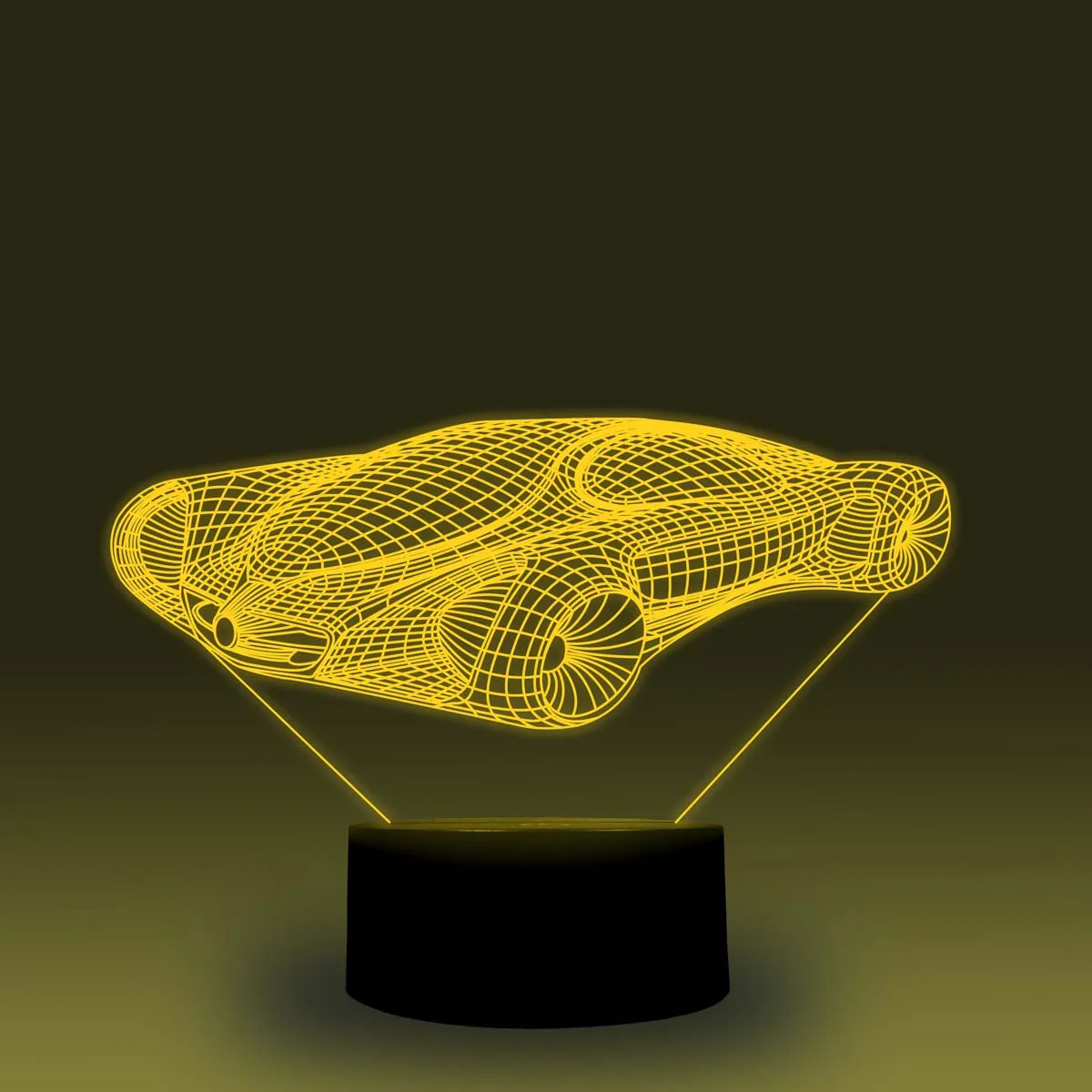 Creative Gifts Multicolor Kids Bedroom Table Lamp Illusion 3D LED Lamp Car Styling Acrylic Customize Night Lights