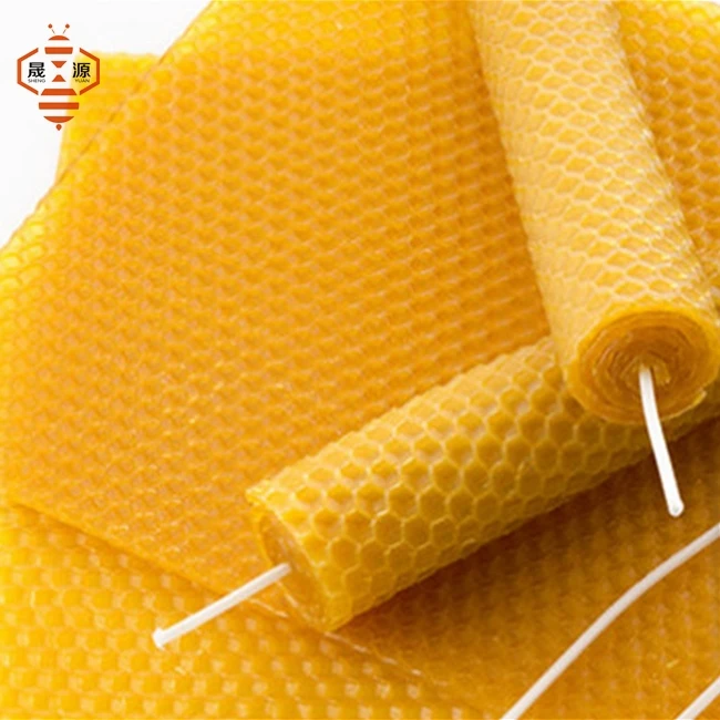 
Hot sale pure natural beeswax foundation sheet for Beekeeping beeswax sheet 