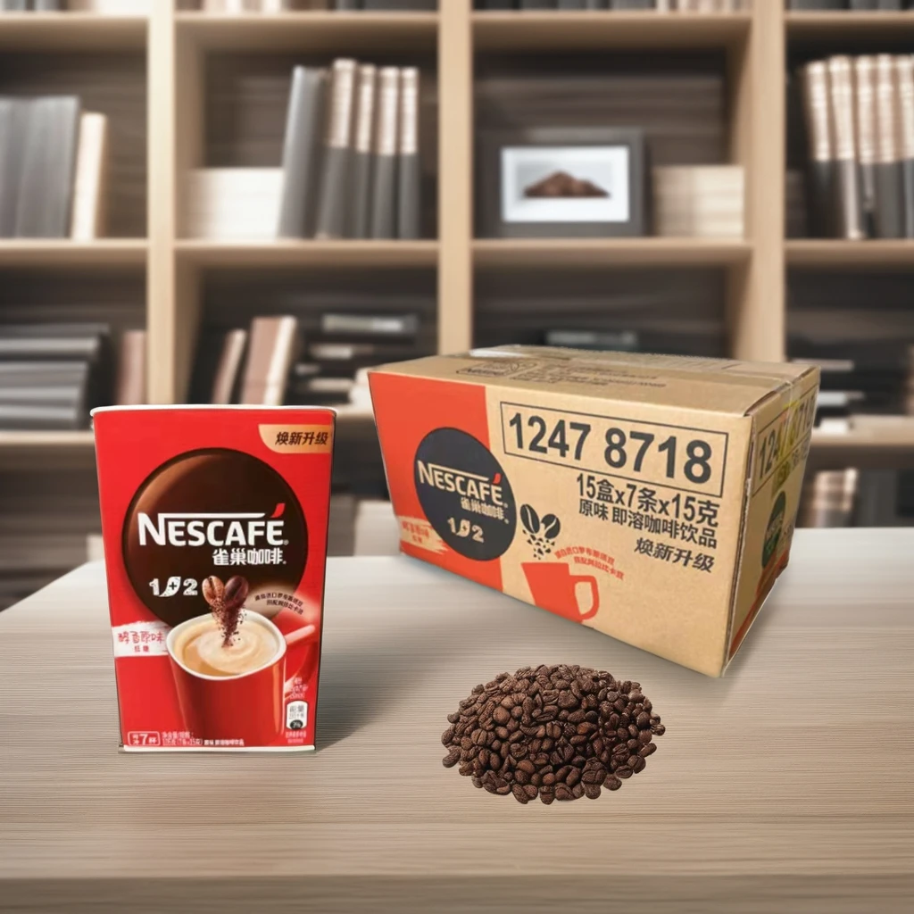 Nestlé Coffee 1 + 2 оригинальные микро-измельченные растворимые кофейные палочки для похудения крем шоколадный аромат молочный оптом