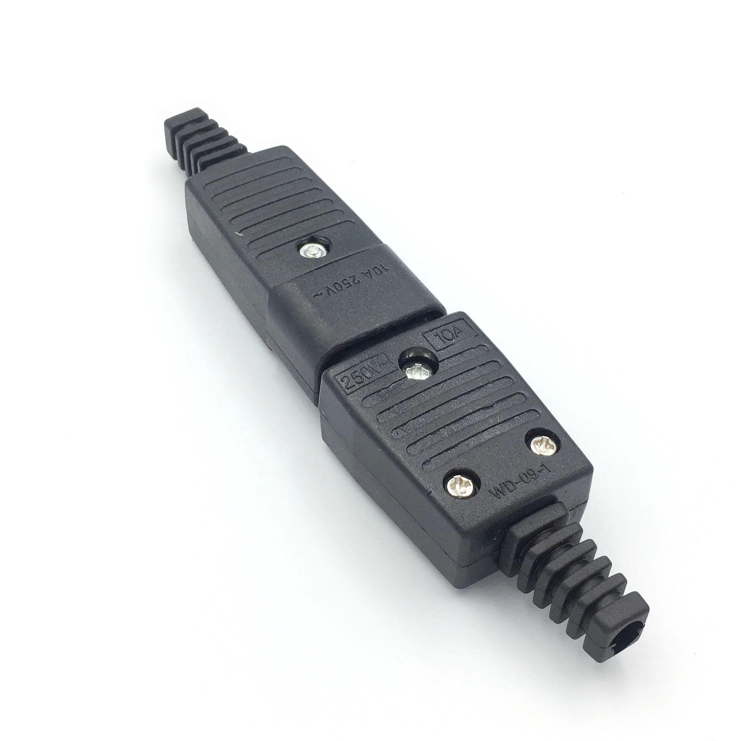 250v 10a IEC320 C14 C15 AC PDU UPS wired power outlet inline cable assemble install electrical Panel Receptacle AC socket