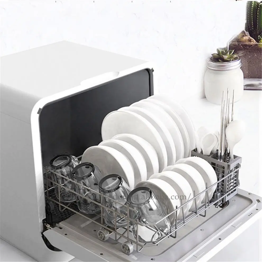 Household dishwasher automatic Mini bench type sterilizing and drying kitchen appliances