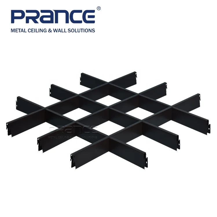 Building decorative aluminum grille ceiling
