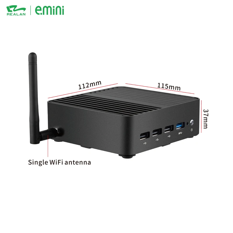 
Cheap Embedded Industrial Motherboard Cpu Processor Celeron Fanless Mini Computer 