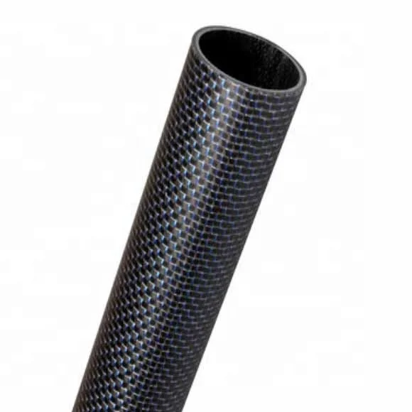 35mm Carbon Fiber Tube Carbon Fibre Roller Tubing 3K Plain Glossy Surface UD Carbon Fiber Pole