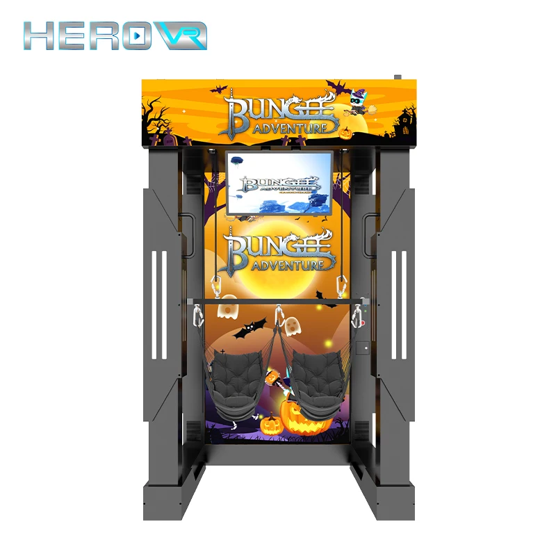 HEROVR Виртуальная реальность Экстремальные виды спорта симулятор 8-Player VR захватывающий аттракцион на открытом воздухе Bungee Jumping