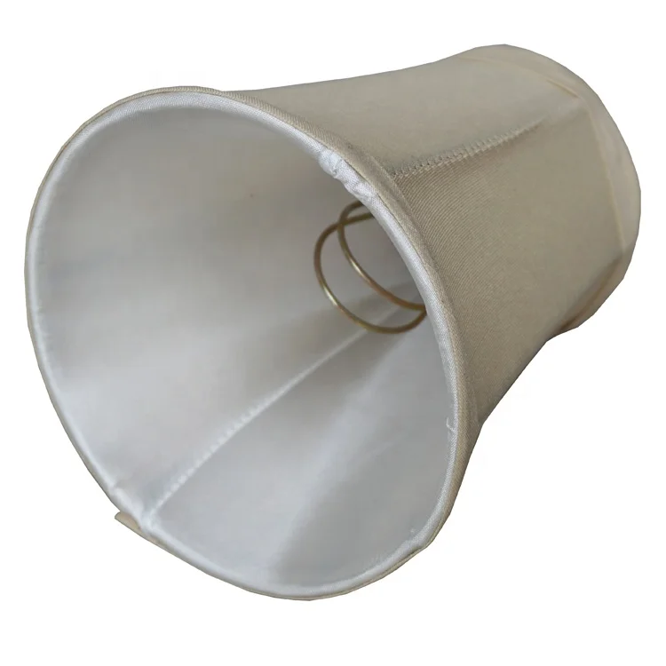 Home Lighting Decoration White Small Softback Fabric Chandelier Lamp Shade